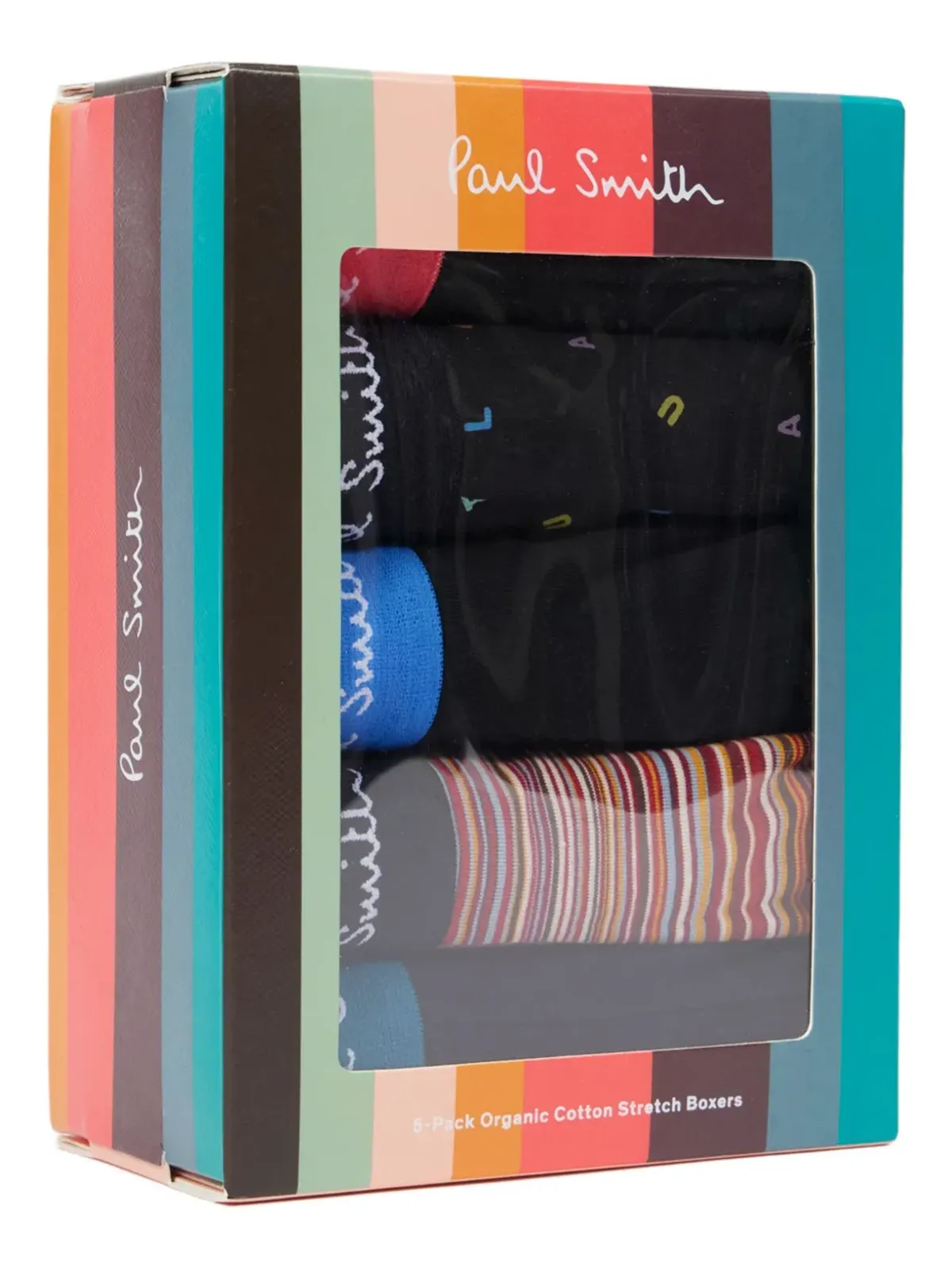 Paul Smith コントラスト エラスティケーテッド ボクサー（5枚組） - 画像5