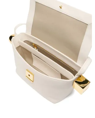 Jacquemus metallic-clasp leather shoulder bag - Neutrals - サムネイル5