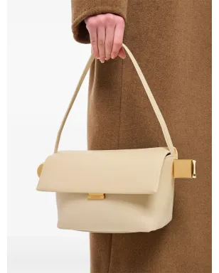 Jacquemus metallic-clasp leather shoulder bag - Neutrals - サムネイル2