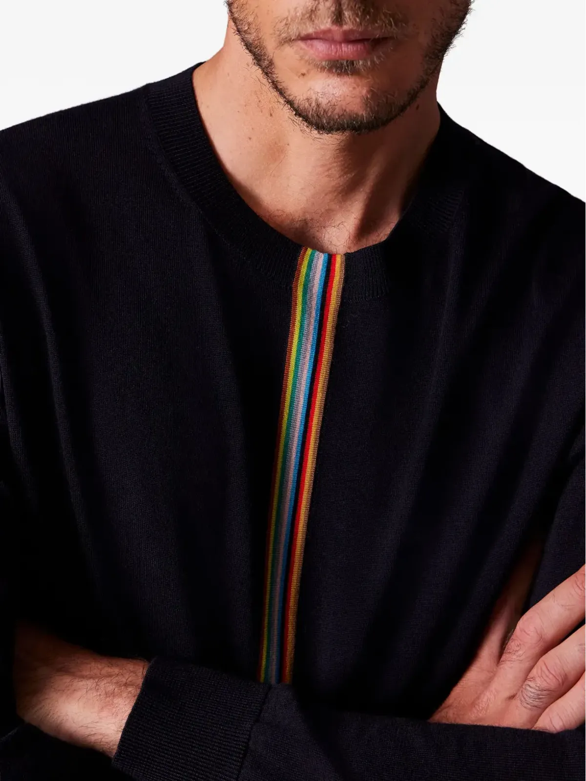 Paul Smith Signature Stripe クルーネックセーター - 画像3