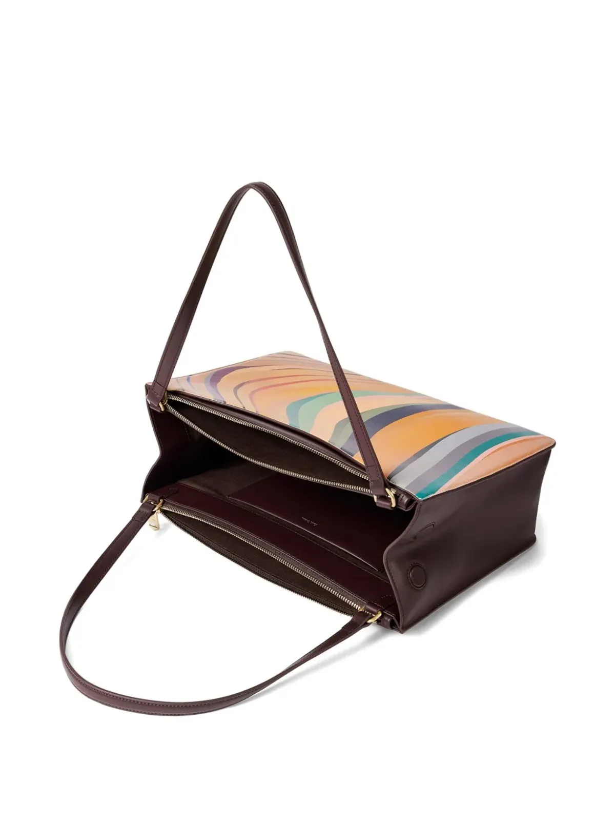 Paul Smith Dusky Swirl ダブルジップ トートバッグ - 画像4