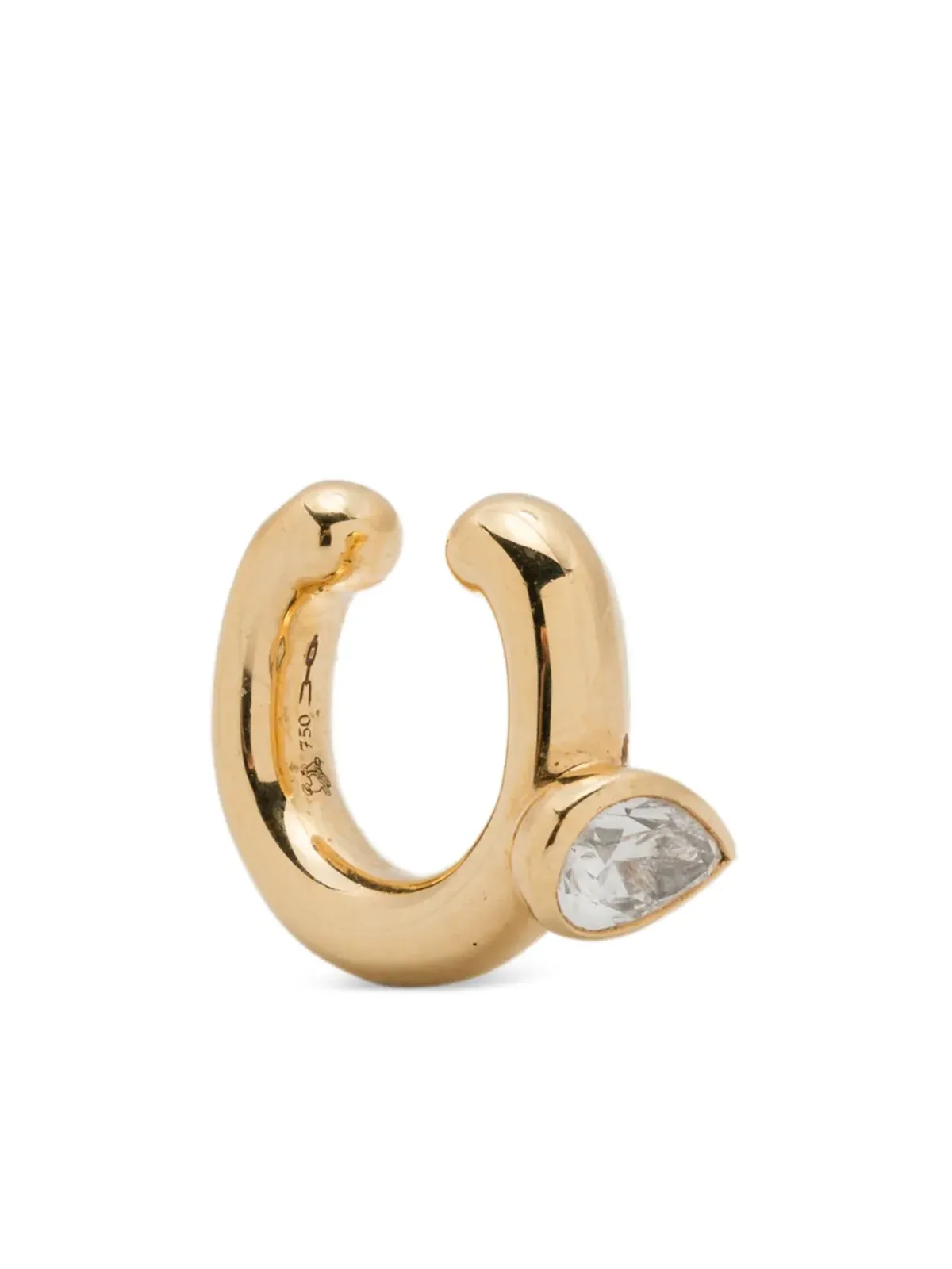 Uniform Object スチームダイヤモンド イヤーカフ - 画像1