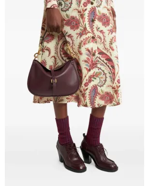 ETRO buckle-fastening leather backpack - Brown - サムネイル2