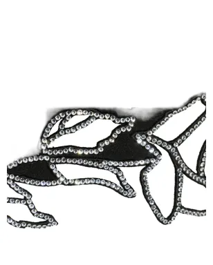 Blumarine クリスタルローズ ミニスカート - サムネイル2
