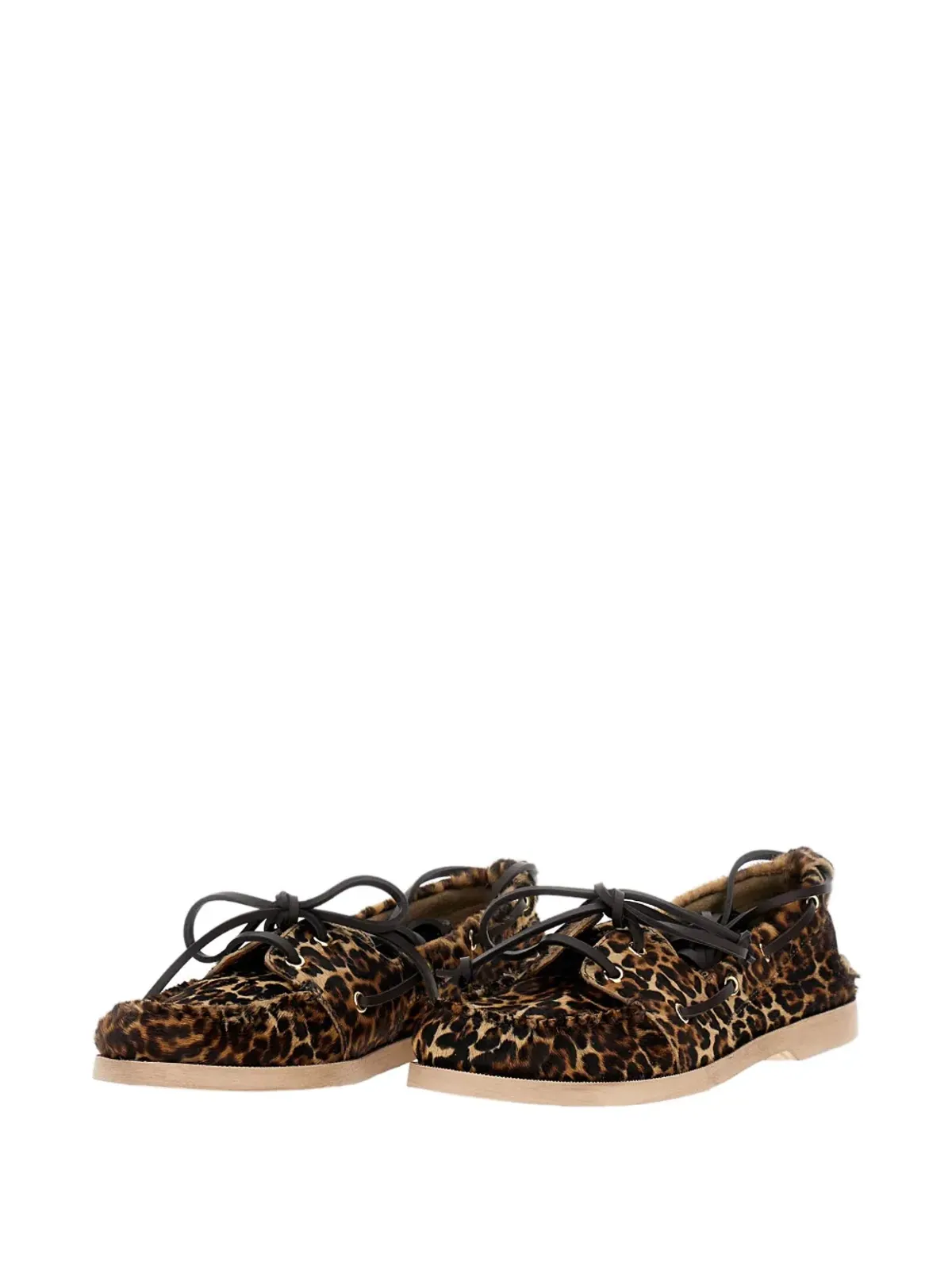 Golden Goose クルーズ レザー ダービーシューズ ブラウン - 画像2
