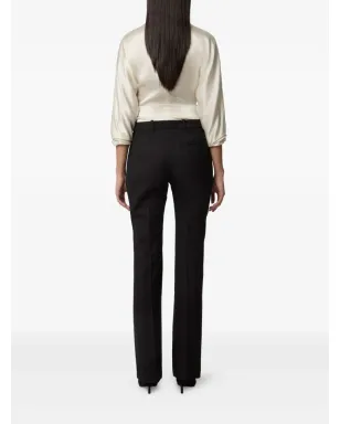 Nina Ricci ドレープVネックトップス - サムネイル4
