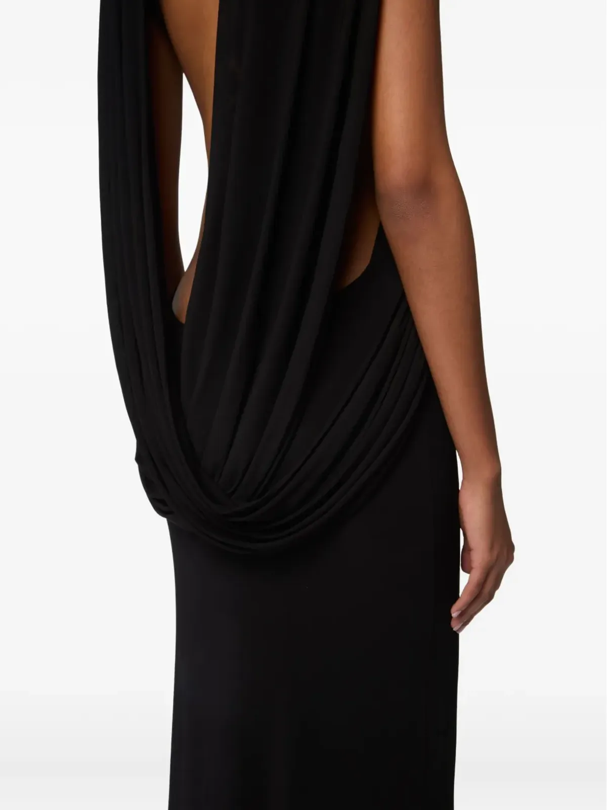 Nina Ricci ドレープ ハイネック マキシドレス - 画像5