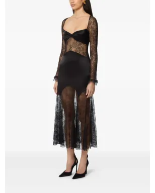 Nina Ricci レースミディドレス - サムネイル3