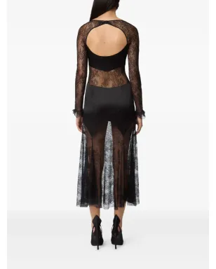 Nina Ricci レースミディドレス - サムネイル4
