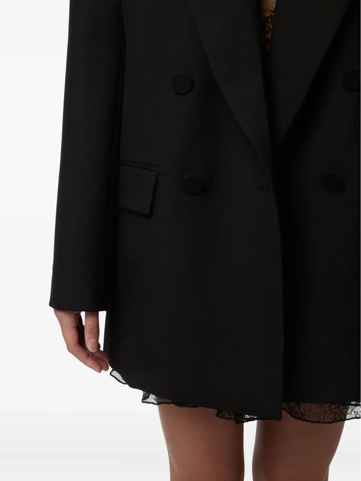Nina Ricci ダブルブレスト ウールブレザー - 画像5