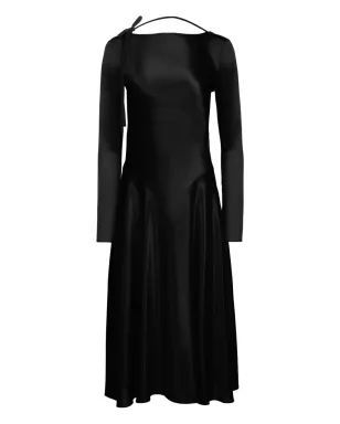 Nina Ricci サテンミディドレス - サムネイル5