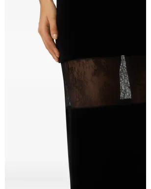 Nina Ricci レース装飾のマキシスカート - サムネイル5