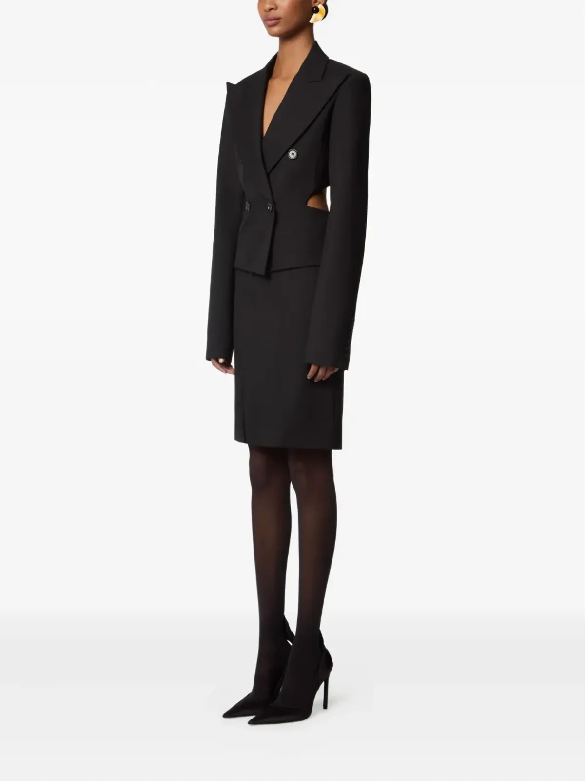 Nina Ricci ダブルブレストブレザー - 画像3