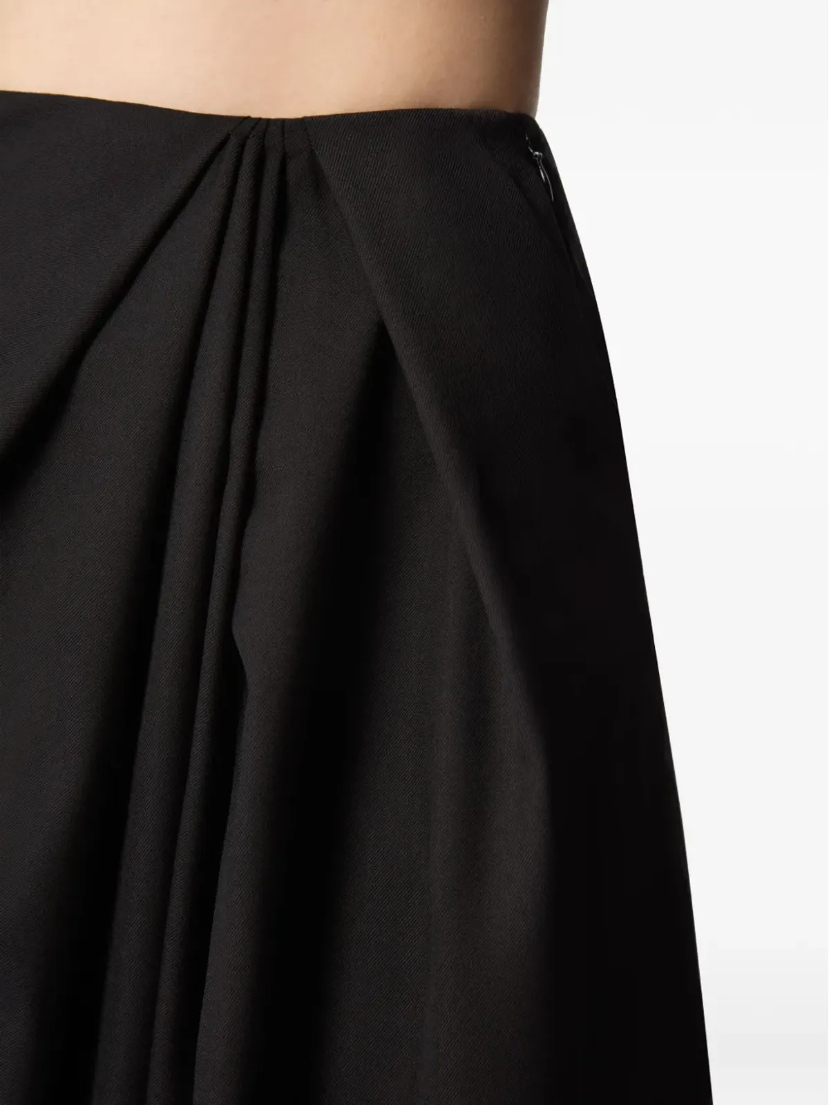 Nina Ricci ドレープ ウールパンツ - 画像5