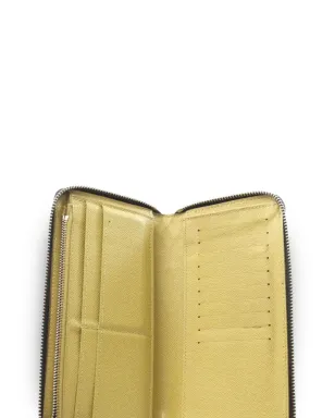 Louis Vuitton Pre-Owned 2021 ダミエ・グラフィット アニマルプリント ウォレット ブラック - サムネイル2