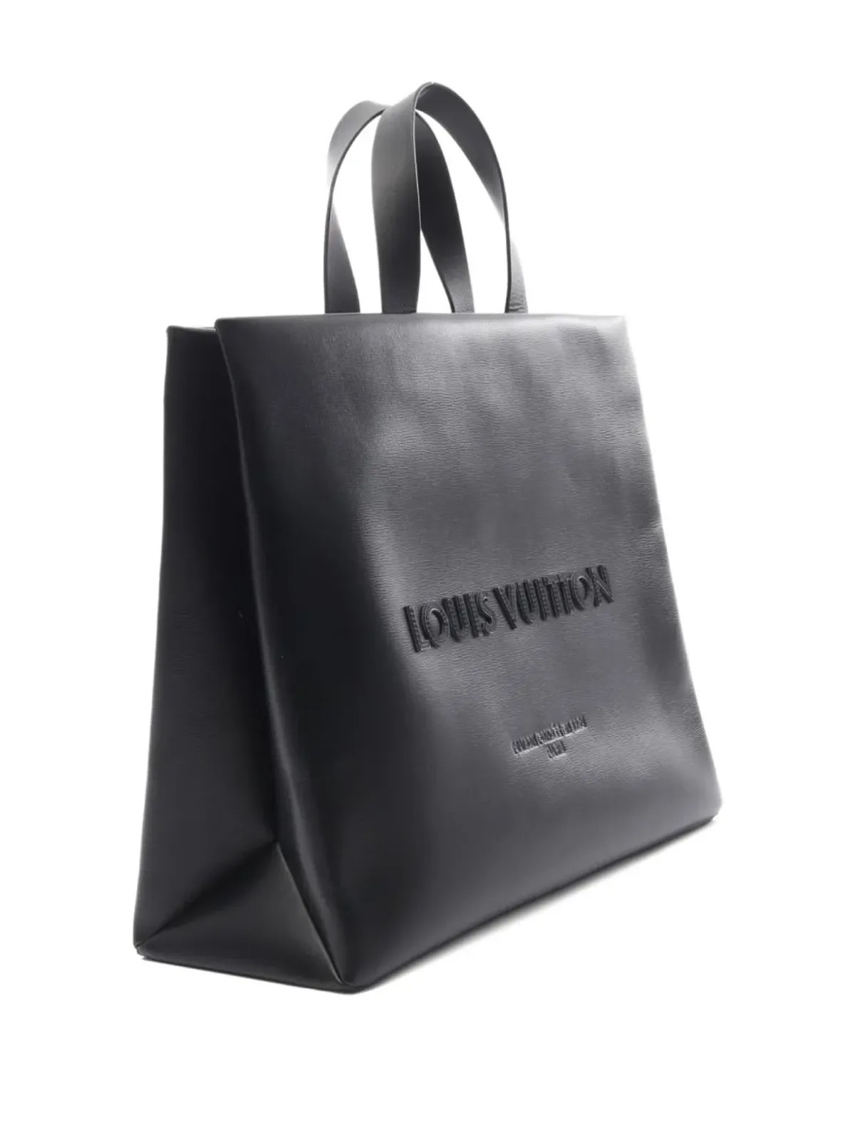 Louis Vuitton Pre-Owned 2021 logo-embossed tote bag - Black - 画像2