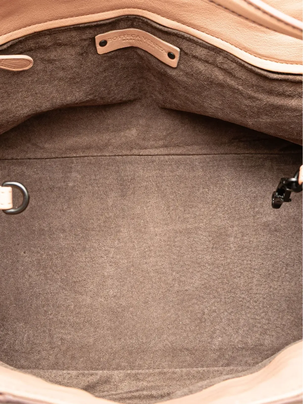 Bottega Veneta ビンテージ ナッパレザー イントレッチャート グリマー トートバッグ - 画像5