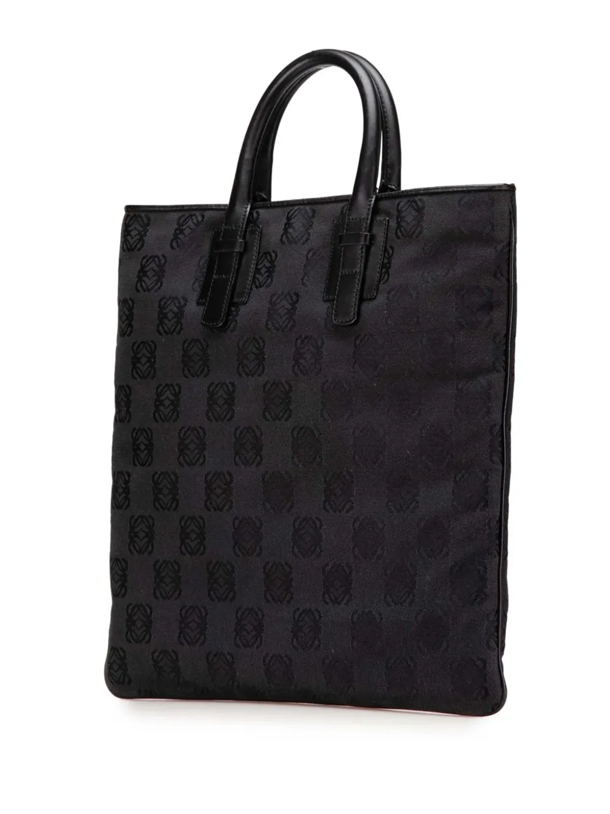 Loewe ビンテージ 2004 アナグラム キャンバス トートバッグ - 画像3