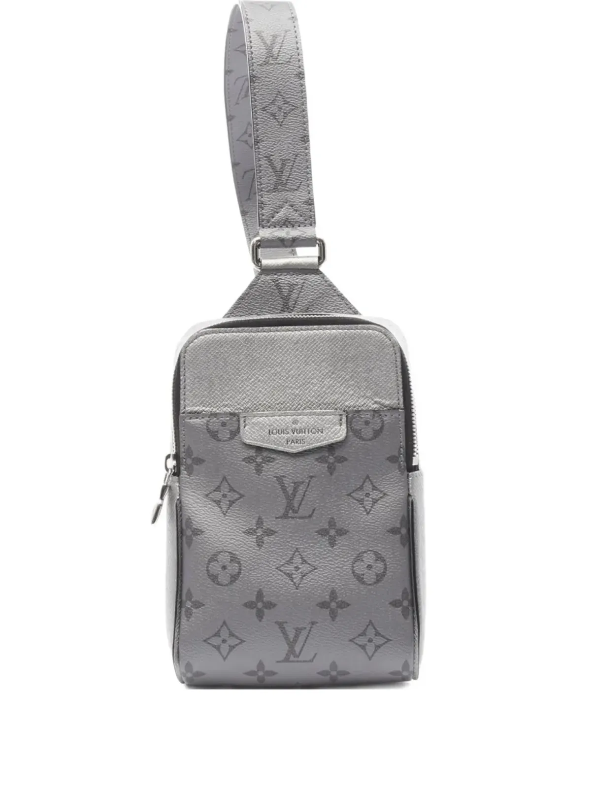 Louis Vuitton Pre-Owned Taigarama クロスボディバッグ（シルバー） - 画像1