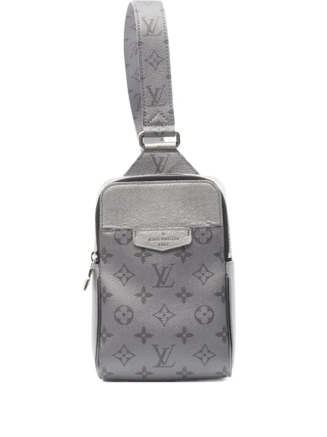 Louis Vuitton Pre-Owned Louis Vuitton Pre-Owned Taigarama クロスボディバッグ（シルバー）の商品画像
