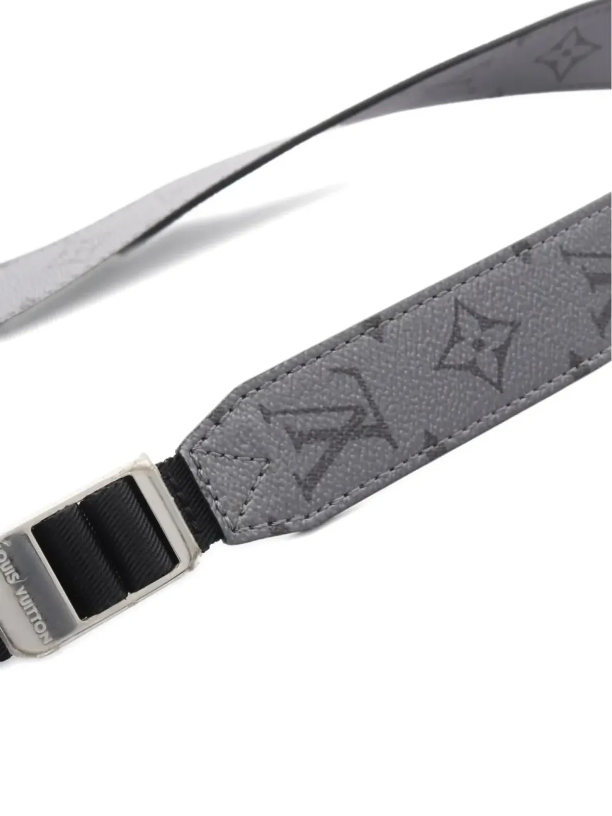 Louis Vuitton Pre-Owned Taigarama クロスボディバッグ（シルバー） - 画像4