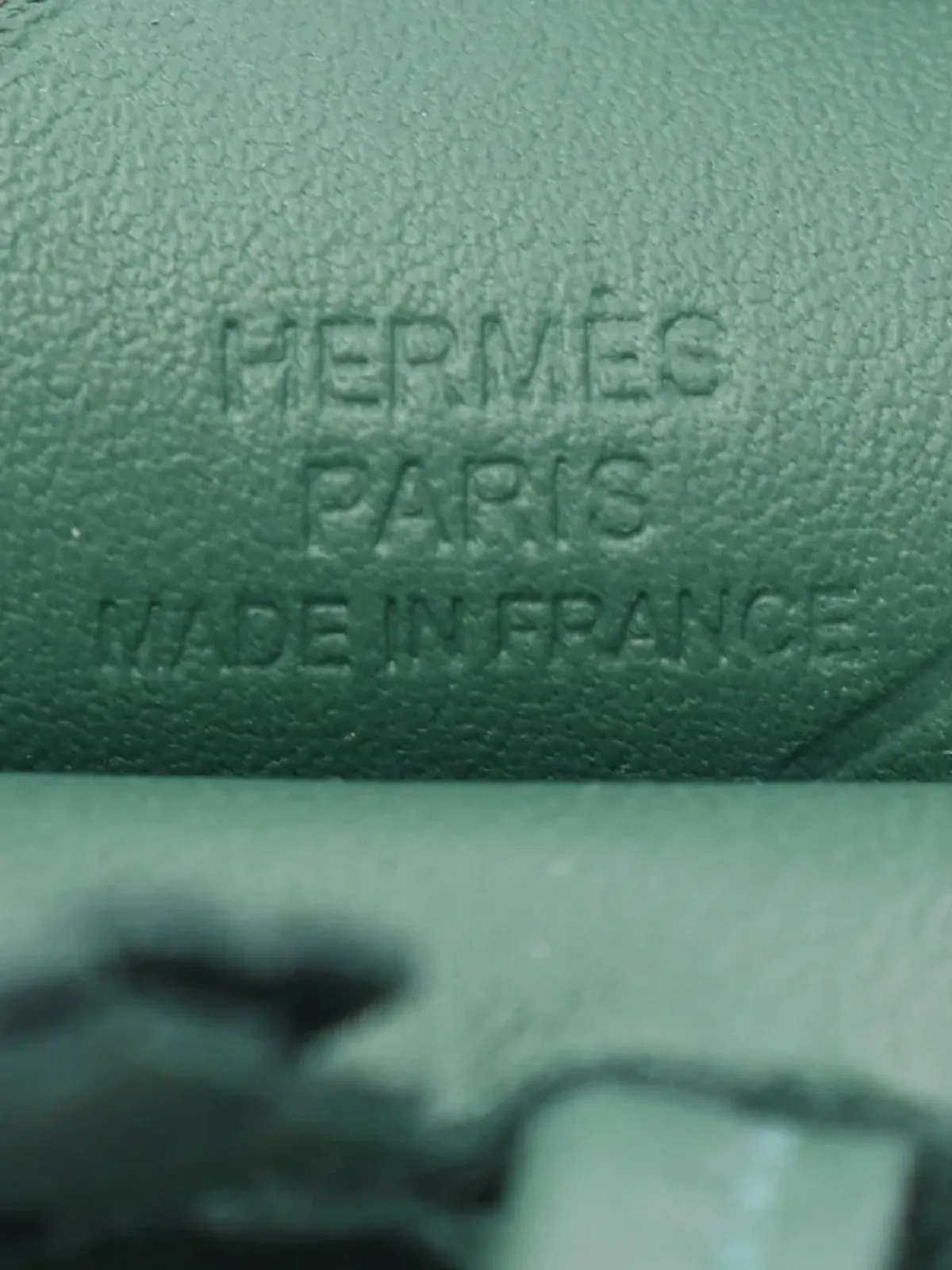Hermès Pre-Owned Pegaso レザー チャーム（グリーン） - 画像5