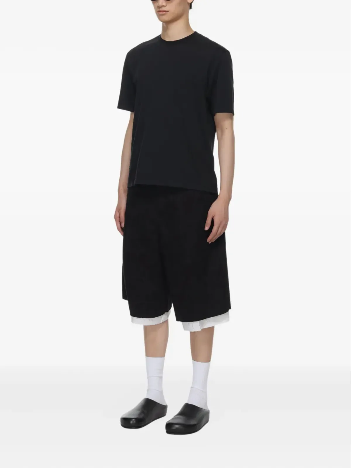 Studio Nicholson ブリック 半袖クルーネック Tシャツ - 画像3