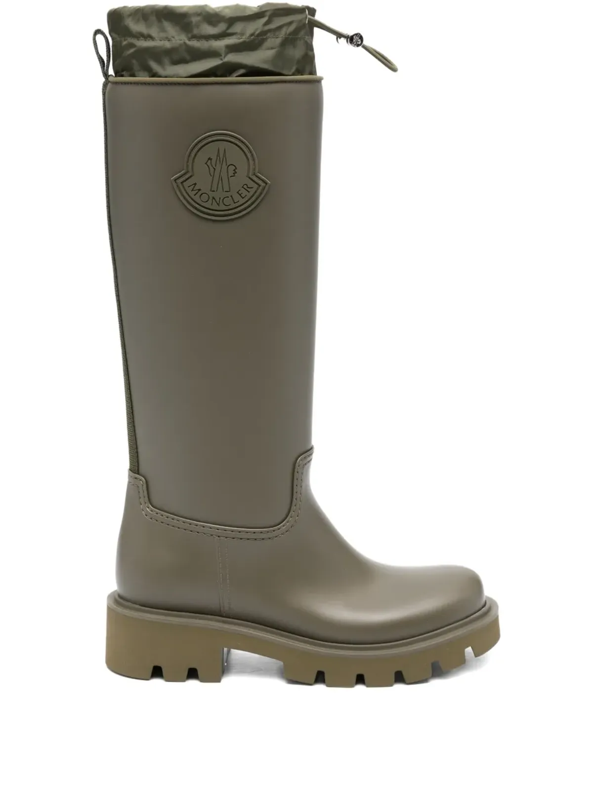 Moncler プルタブ ロゴ レインブーツ - 画像1
