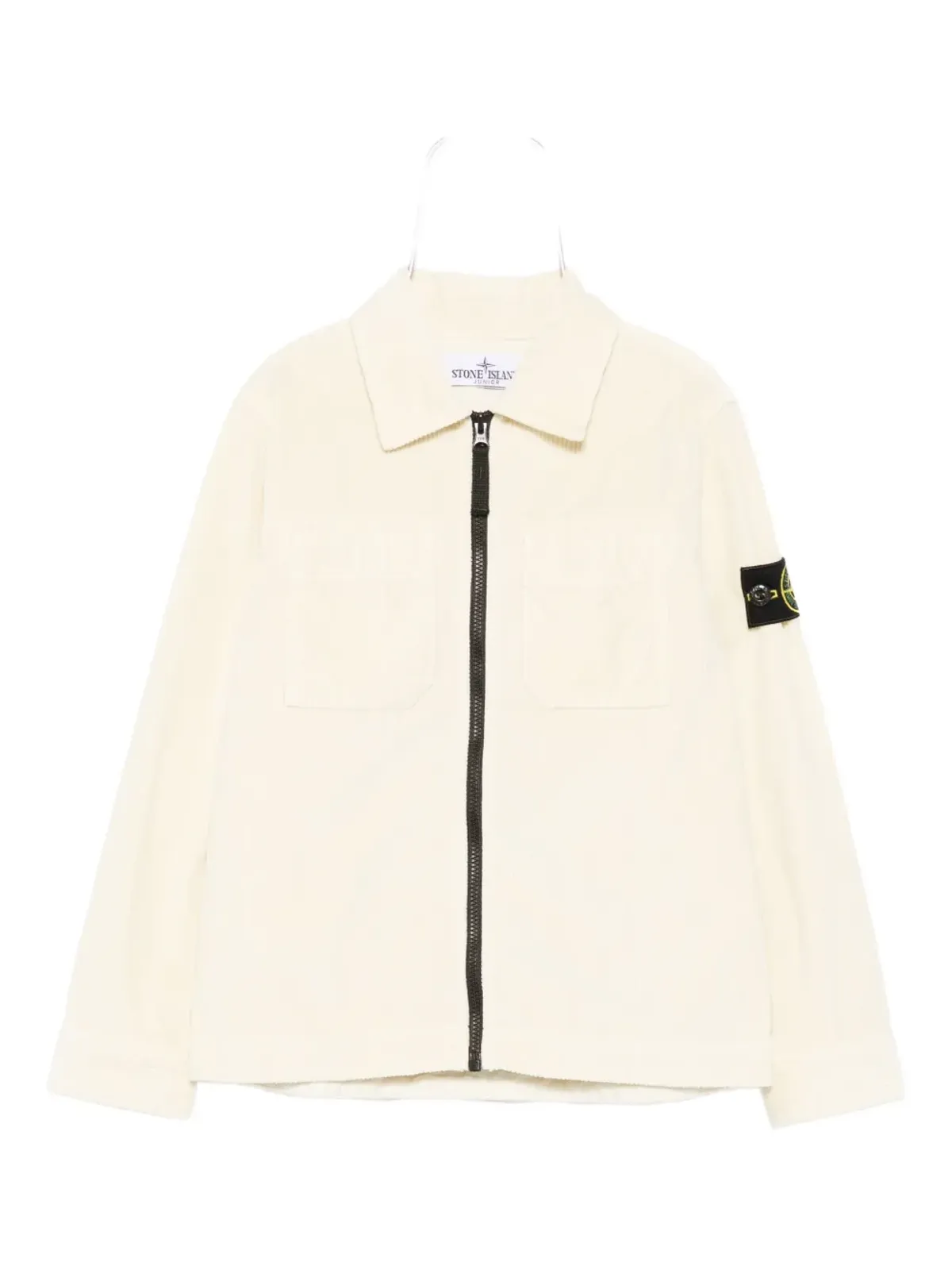 Stone Island Junior ジップファスナー付きジャケット - Neutrals - 画像1