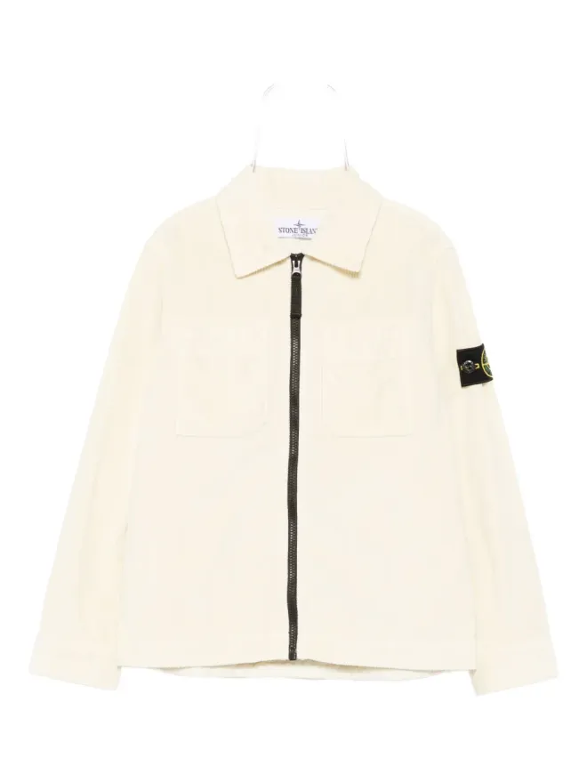 Stone Island Junior Stone Island Junior ジップファスナー付きジャケット - Neutralsの商品画像