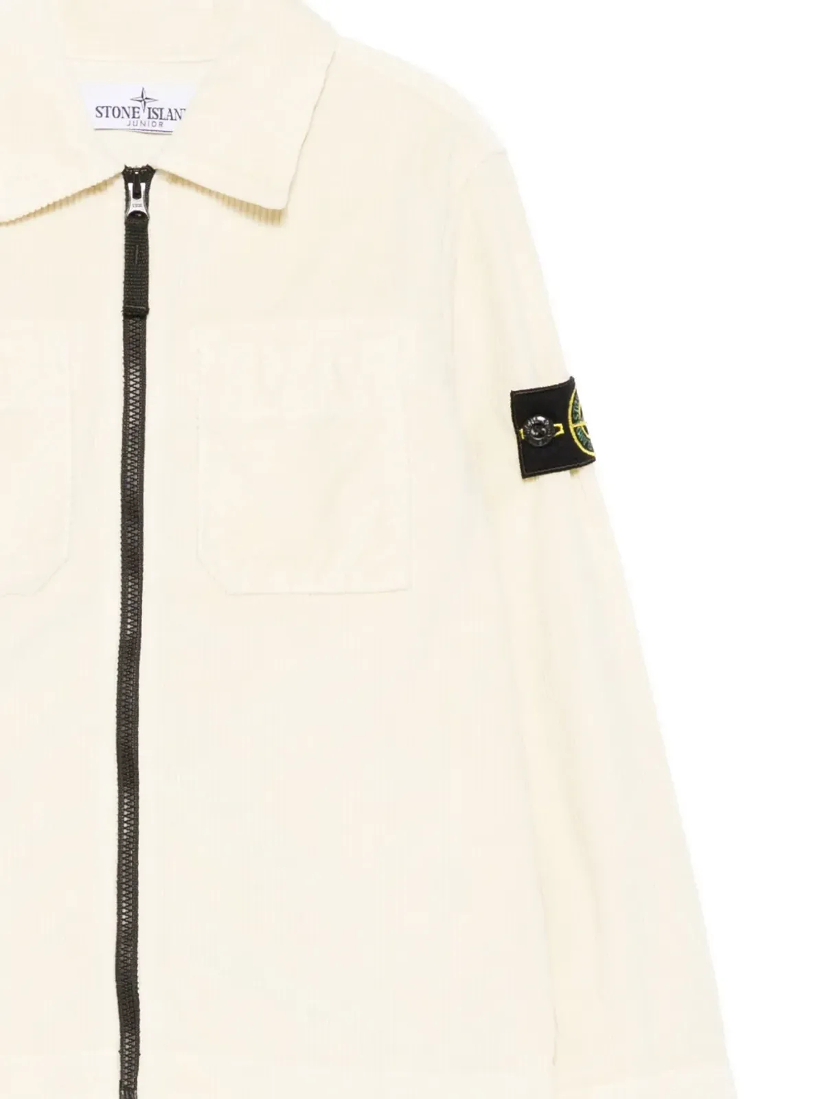 Stone Island Junior ジップファスナー付きジャケット - Neutrals - 画像3