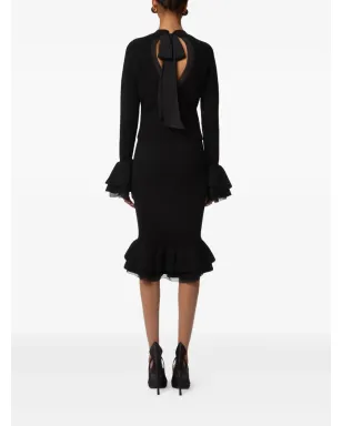 Nina Ricci フリル付きニットスカート - サムネイル4