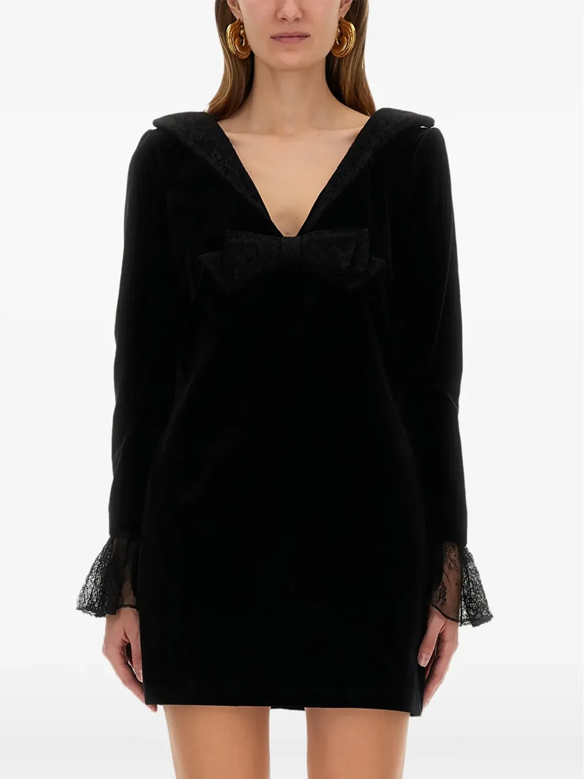 Nina Ricci レーストリム ミニドレス - 画像2