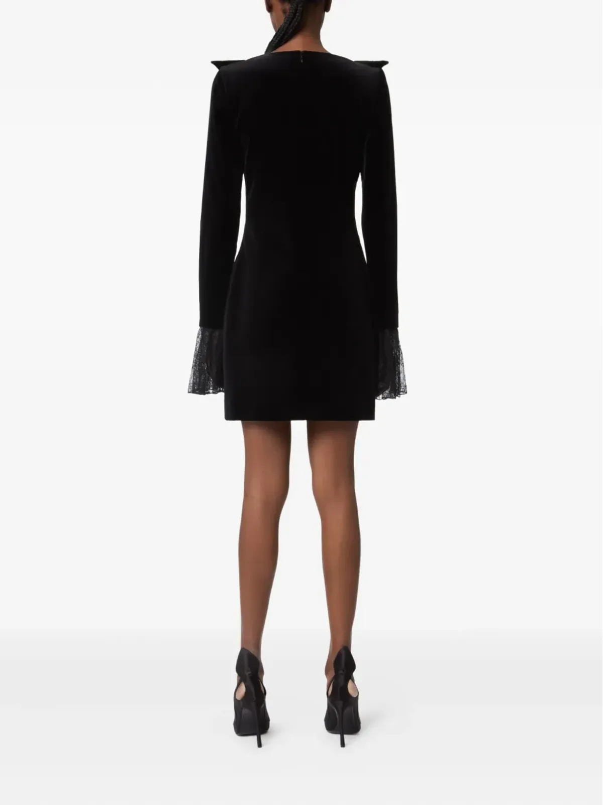 Nina Ricci レーストリム ミニドレス - 画像4