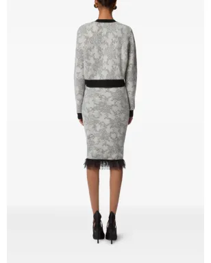 Nina Ricci レースジャカード編みジャンパー - サムネイル4