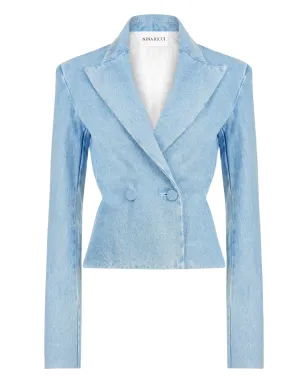 Nina Ricci カットアウトディテール デニムブレザー - サムネイル1