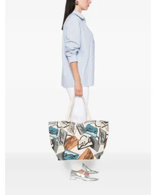 Karl Lagerfeld ロゴプリント トートバッグ - サムネイル2