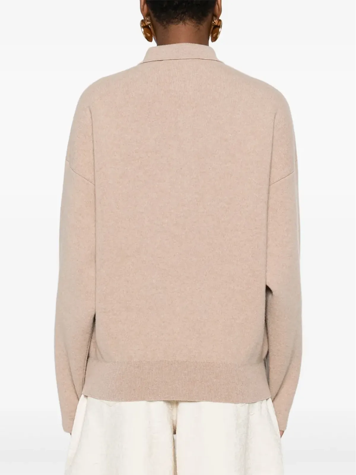 Jacquemus ボタン付きポロネックセーター - 画像4