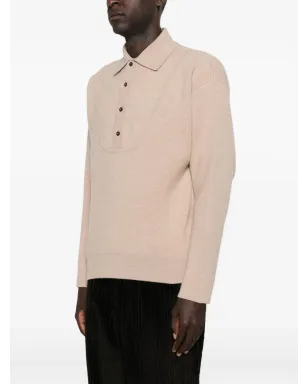 Jacquemus ボタン留め付きポロネックセーター - サムネイル3