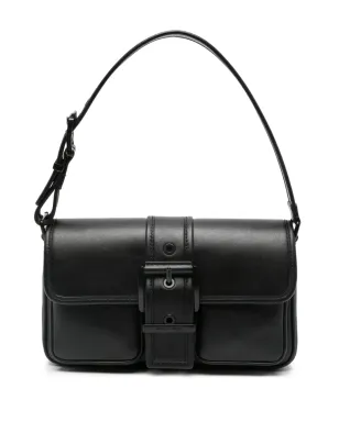 Michael Michael Kors Colby buckle flap shoulder bag - Black - サムネイル1