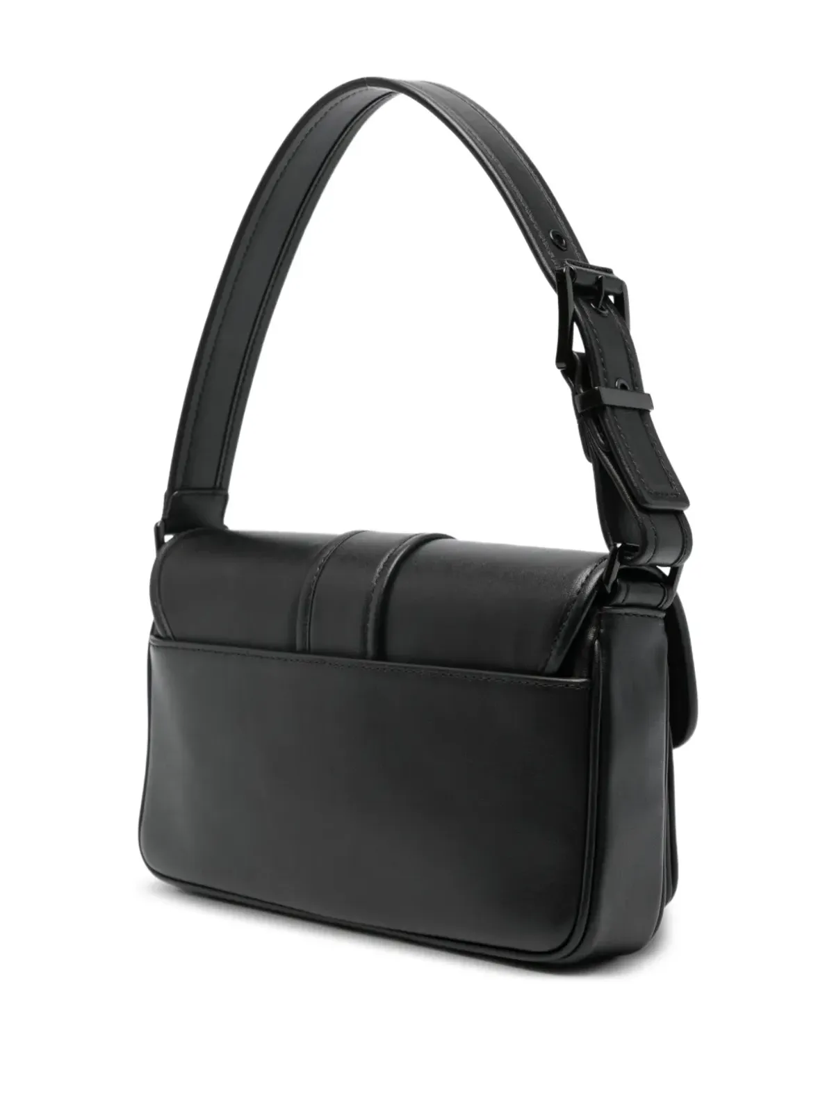Michael Michael Kors Colby buckle flap shoulder bag - Black - 画像3