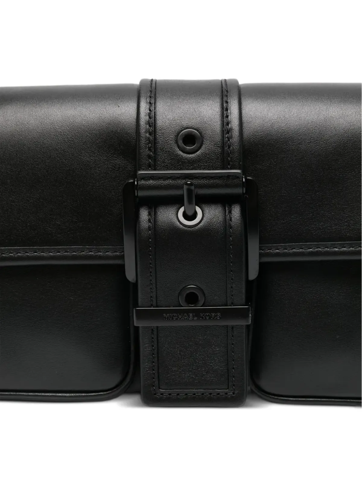 Michael Michael Kors Colby buckle flap shoulder bag - Black - 画像4