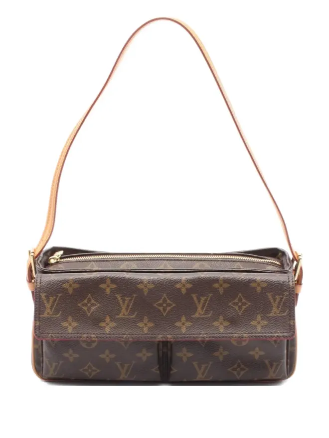 Louis Vuitton Pre-Owned Louis Vuitton Pre-Owned ヴィヴァサイト MM ショルダーバッグ - ブラウンの商品画像