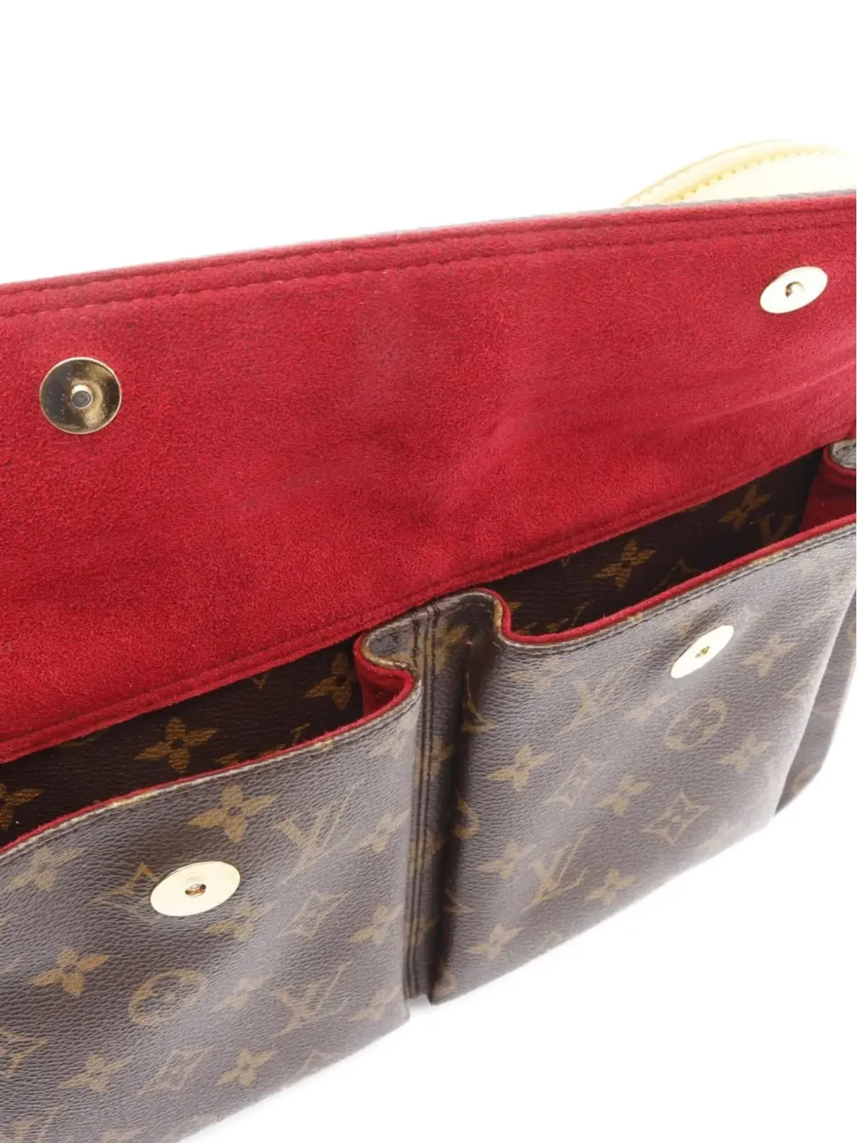 Louis Vuitton ビンテージ 2003 Vivacite GM ショルダーバッグ - ブラウン - 画像4