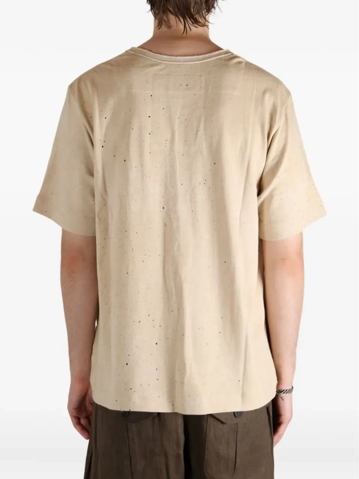 Ziggy Chen 斑点コットンTシャツ - 画像5