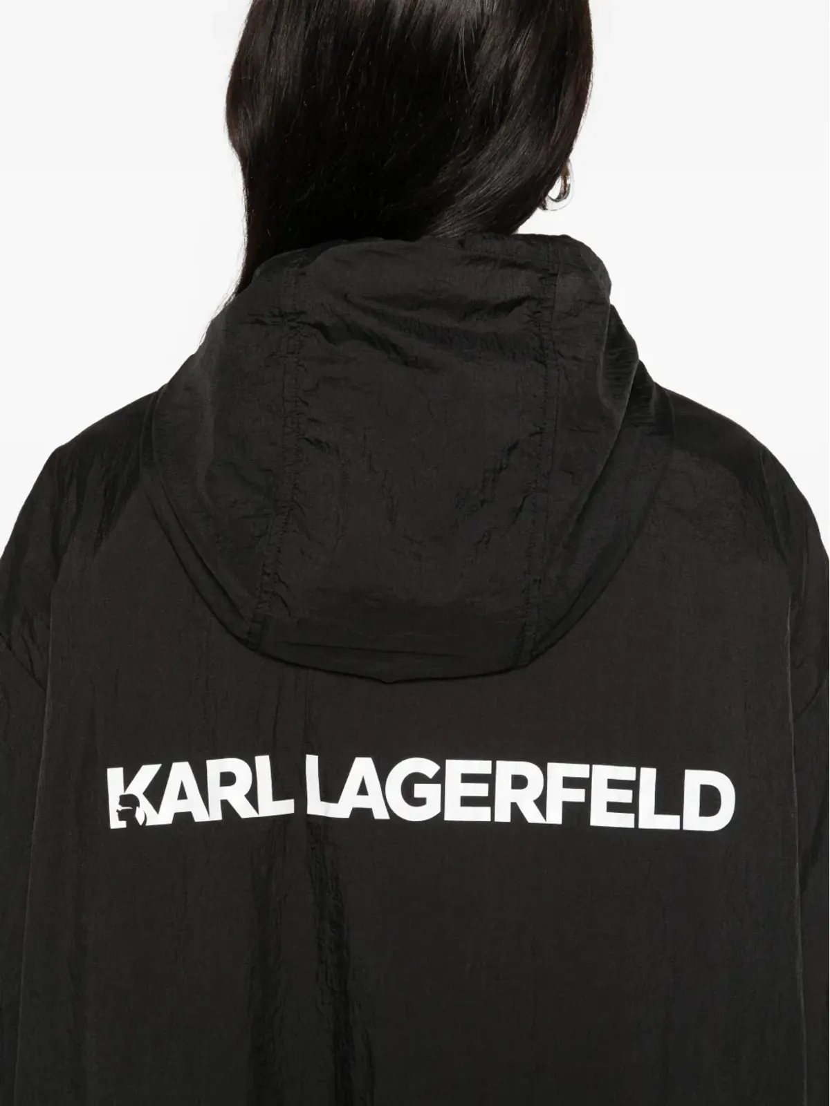 Karl Lagerfeld カールモチーフ フード付きジャケット - 画像5