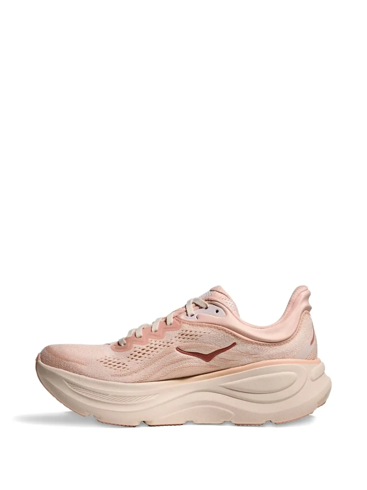 HOKA Bondi 9 ロー・トップスニーカー ピンク - 画像5