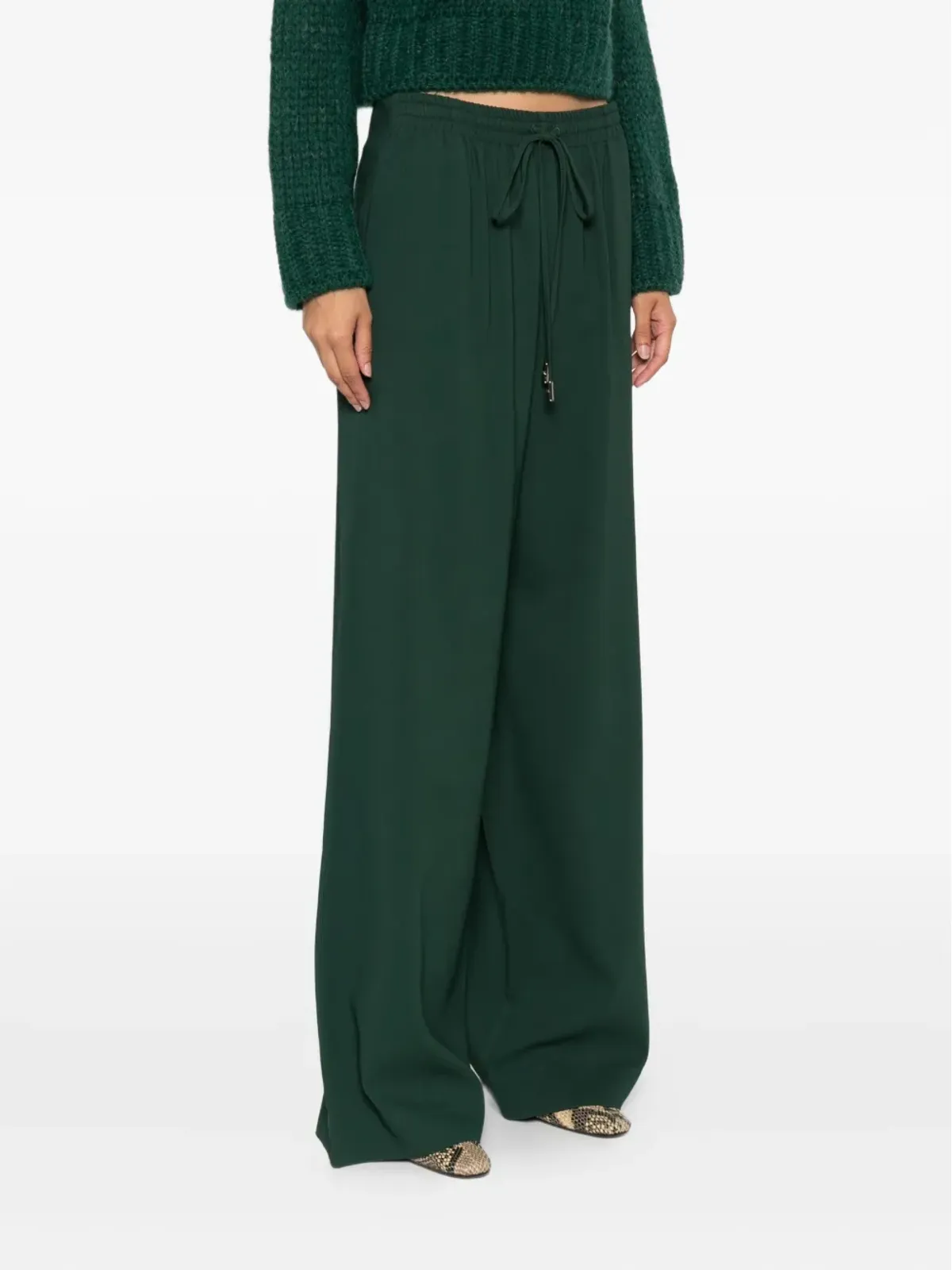 Ermanno Scervino ドローストリング トラックパンツ - 画像3