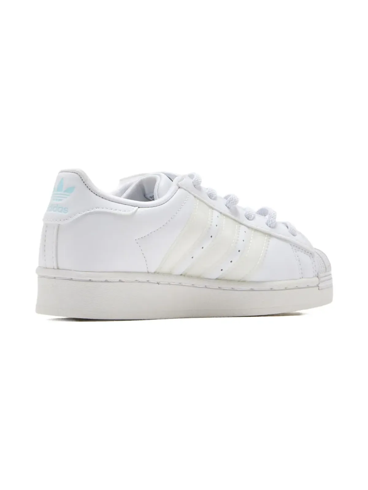 adidas Kids Superstar LED Lights shell-toe power-button sneakers - White - 画像2