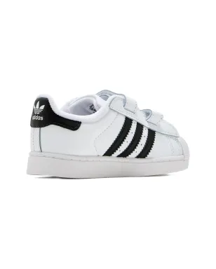 adidas Kids スーパースター タッチストラップ スニーカー - サムネイル2